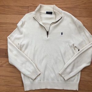 Men’s off-white pull-over